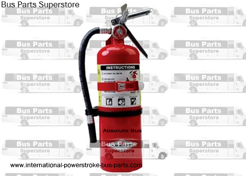 Shuttle Bus Fire Extinguisher with Approved Bracket