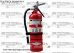 Shuttle Bus Fire Extinguisher with Approved Bracket