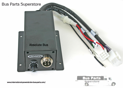 Bus PA Amplifier. Shuttle Bus Public Adress Amplifier