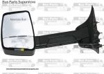Velvac Bus & RV Side View Mirror Left Side Manual Integrated Mirror Head. Shuttle Bus Mirror. Ford F-Series