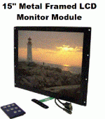 Bus 15" Wall Mount TFT LCD Monitor