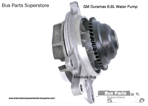 US72 Water Pump GM GMC Chevrolet 6.6L Duramax Diesel 2006-2012